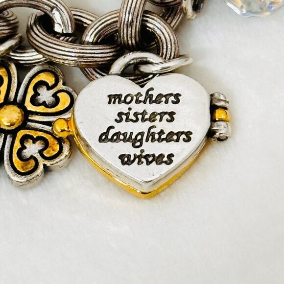 Brighton Breast Cancer Power of Pink Charm Bracelet/Locket - Retired - Picture 8 of 8